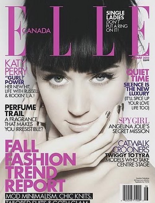 Katy Perry en ELLE Canada Katy