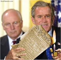 Big Brother à l'horizon Bush_burns_constitution