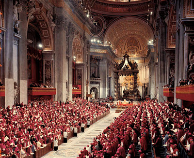 EL ANACRÓNICO FASTO DEL VATICANO Pio_XII_concilio-vaticano