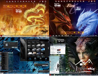 40 Best Windows 7 Theme Collection 2552esz