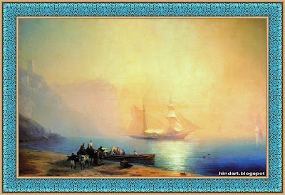 سفن الفن ترسوا على ميناء الفنان الروسي:Ivan Aivazovsky 31418822_Ivan_Ayvazovskiy_Utro_na_morskom_beregu