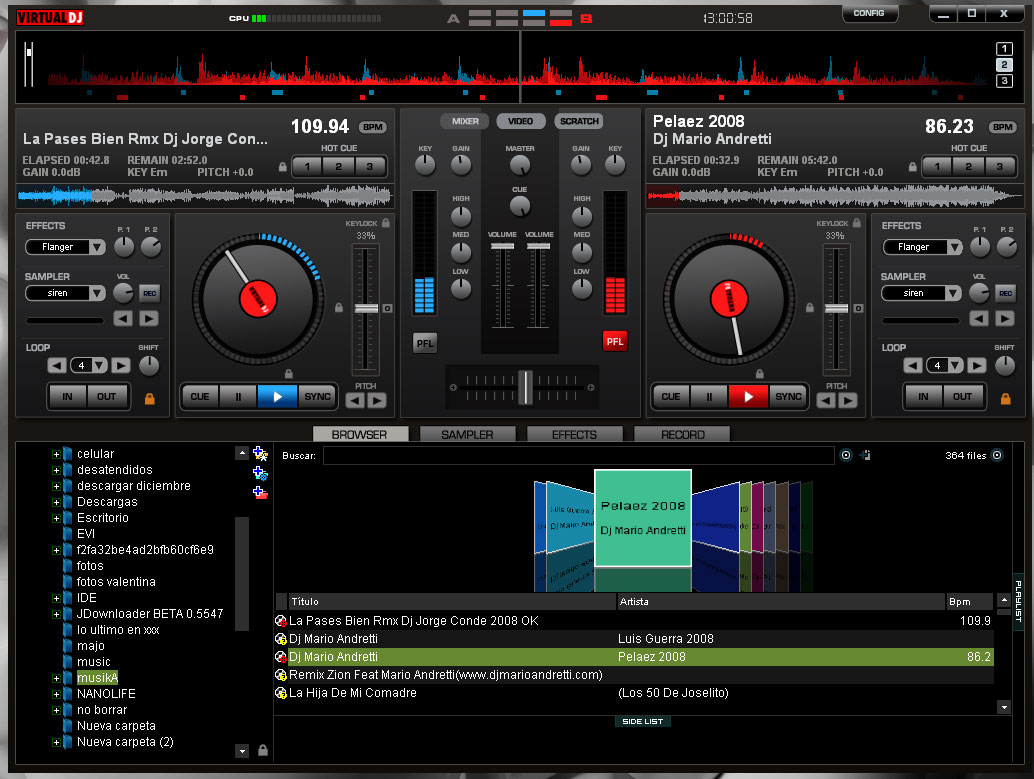 Virtual DJ 6 Portable + Pack de Bases,Efectos y Samples Virtual-DJ-6.0.1-2