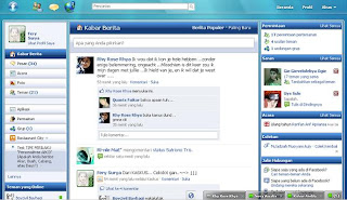 Ubah tampilan / layout Facebook.com dengan Stylish untuk Firefox Hasil