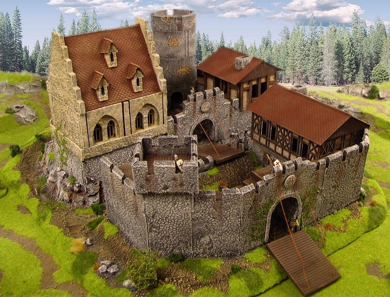 Ville de Mordheim ou tout autre village de l'Empire Empire_warhammer_Castle_fortified_palace_house_fort