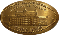 MONEDAS ELONGADAS.- (Spanish Elongated Coins) TO-002-2