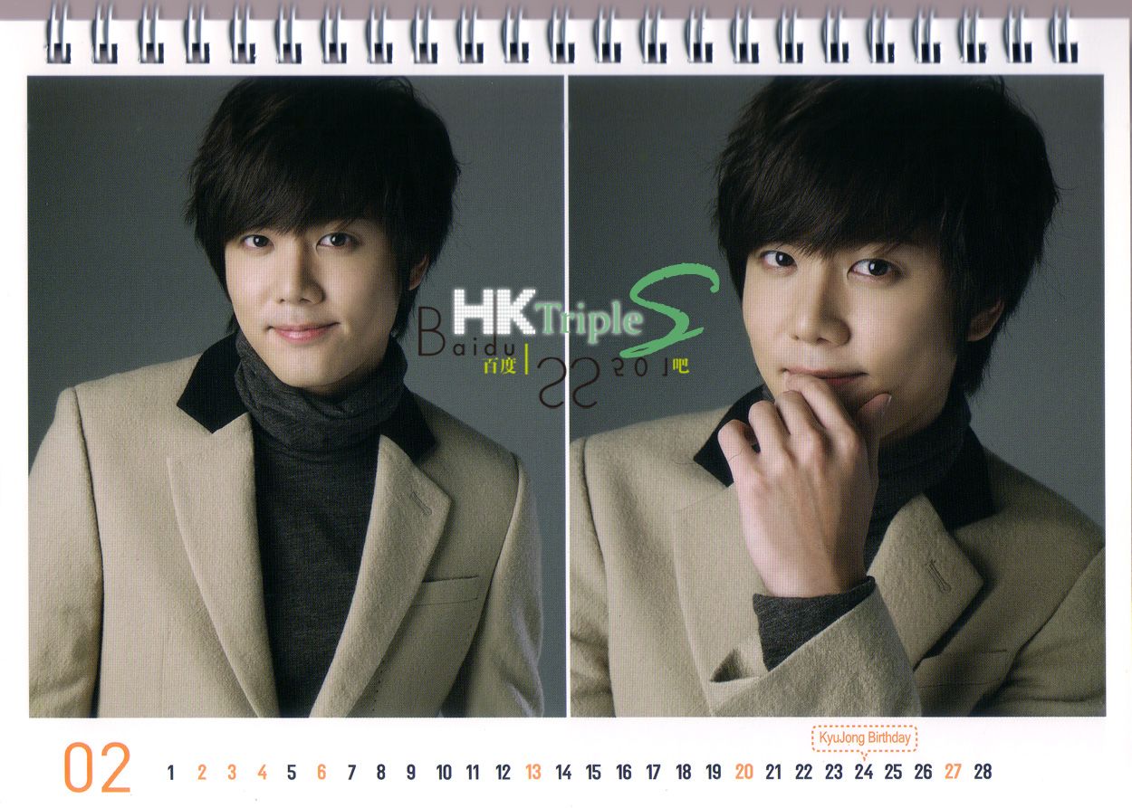 calendario 2011 kyu jon y young saeng 5