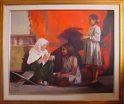 لوحات للفنان العراقي سعيد شنين 25