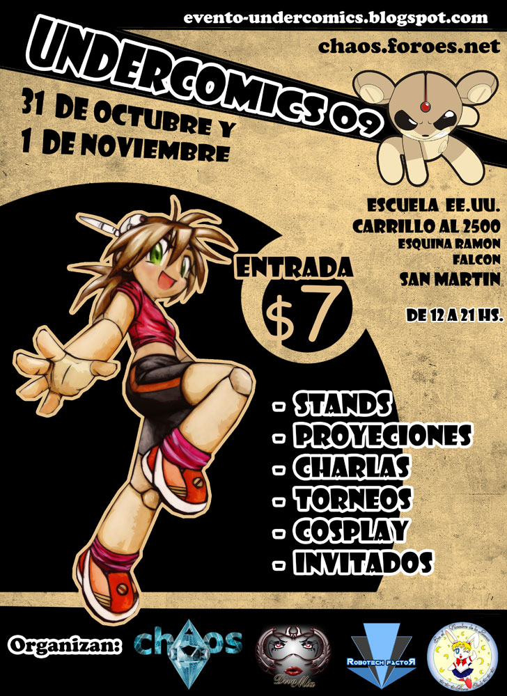 Evento: Undercomics 09 Under09-afiche