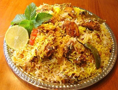 مسابقة اجمل بوفيه مفتوح Chicken-biryani