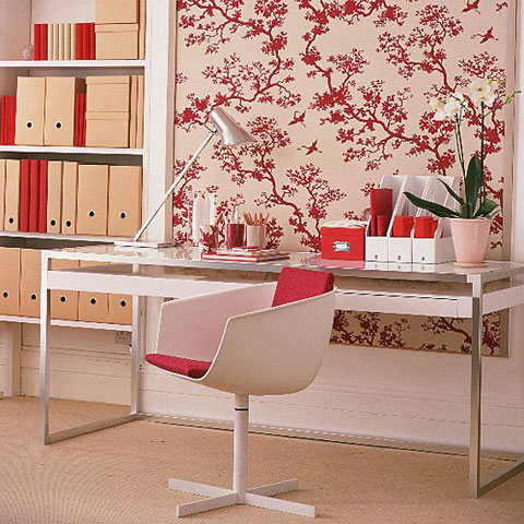 Escritório de Kath Decor_vermelho