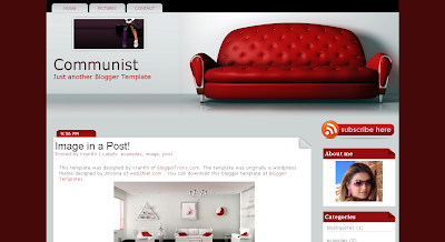 125 excelentes templates para Blogger Communist