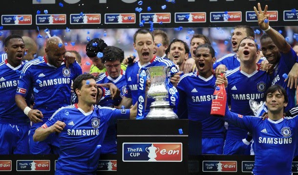 Imagenes de la celebracion, final FA Cup Chelsea-Campe%C3%B3n-FA-Cup