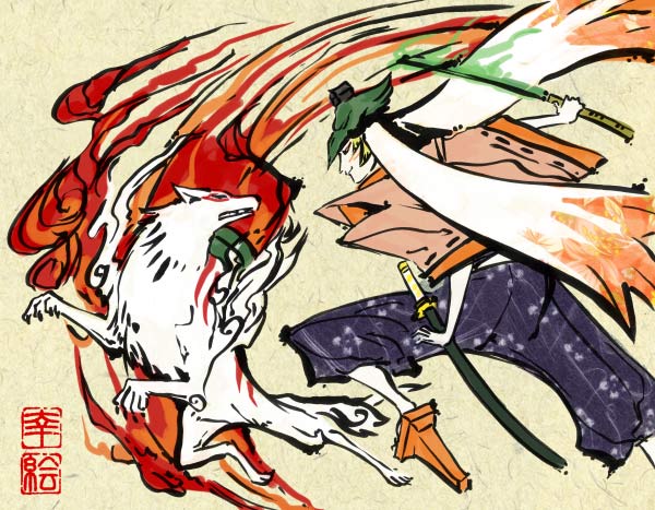 Okami, la obra de arte de la negrita :D Amaterasu