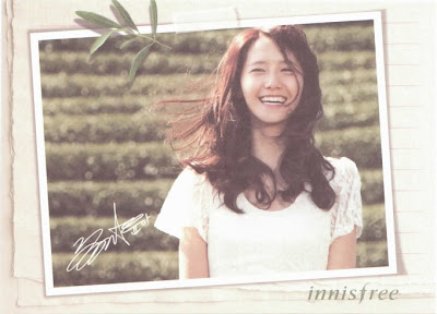 Yoona @ Innisfree Postcard y Stickers ~ Scans en HD 04