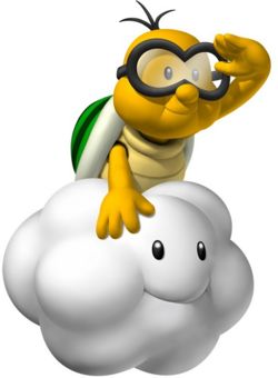 Nintendo está de olho nas "nuvens" Lakitu