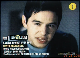 David Archuleta Primero con "ALTNOY" en "Much More Music Canon15002