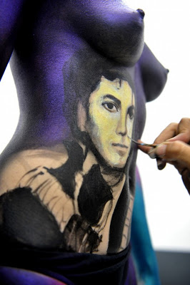 Michael Jackson....La inspiracion de Un Rey.... MJbdypainting