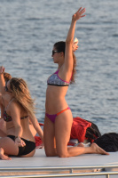Nina Dobrev vacationing with friends in Saint-Tropez (July 20) 7HktC1wj