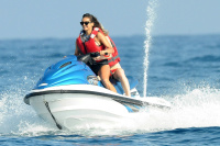 Nina Dobrev vacationing with friends in Saint-Tropez (July 21) Vajdnnzy