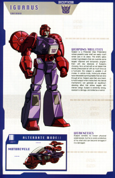 Encyclopédie Transformers des personnages Decepticons NbQBeNup