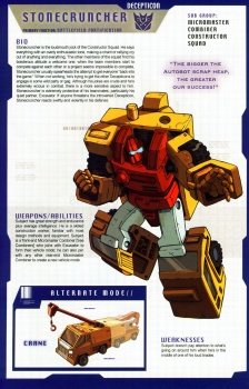 Encyclopédie Transformers des personnages Decepticons U4eTqF9T