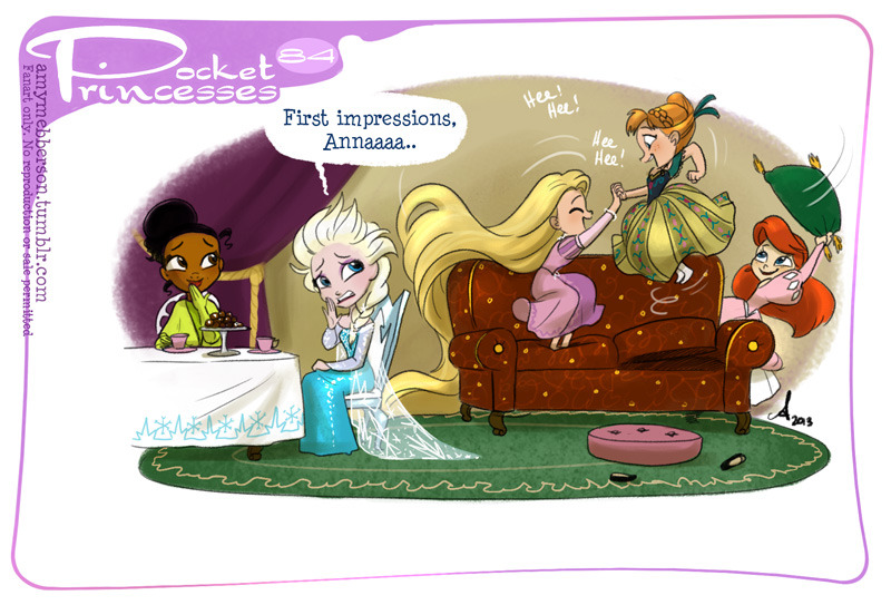 Les Pocket Princesses où apparaissent Anna et Elsa Tumblr_mx1k45rulN1qe3n5io1_1280