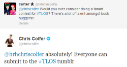 Chris Colfer Tweets - Page 25 Tumblr_mx3b1qfbCG1qe476yo9_r2_250