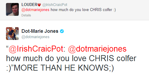 Chris Colfer Tweets - Page 32 Tumblr_n1xyjfumaM1qe476yo1_500