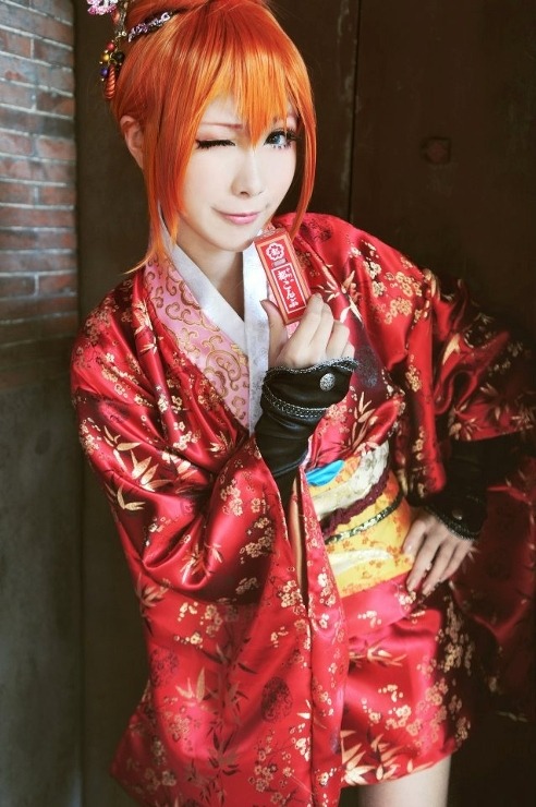 [COS PIC] Album cosplay Kagura Yato (Gintama) Tumblr_mhtdmpTCAj1r85e92o1_500