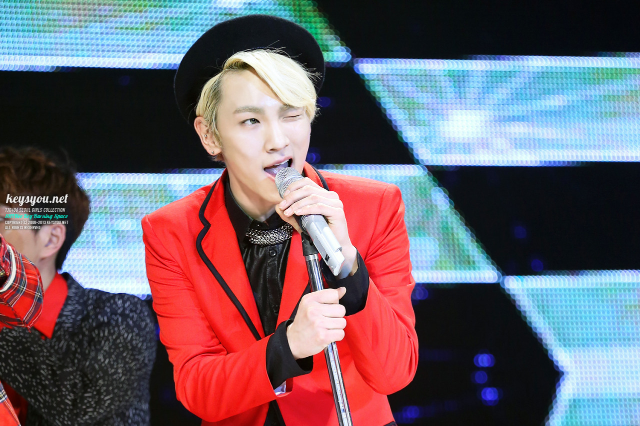 130406 Key @ Seoul Girls Collection 2013 event Tumblr_mkveptJtca1r5kb7po1_1280