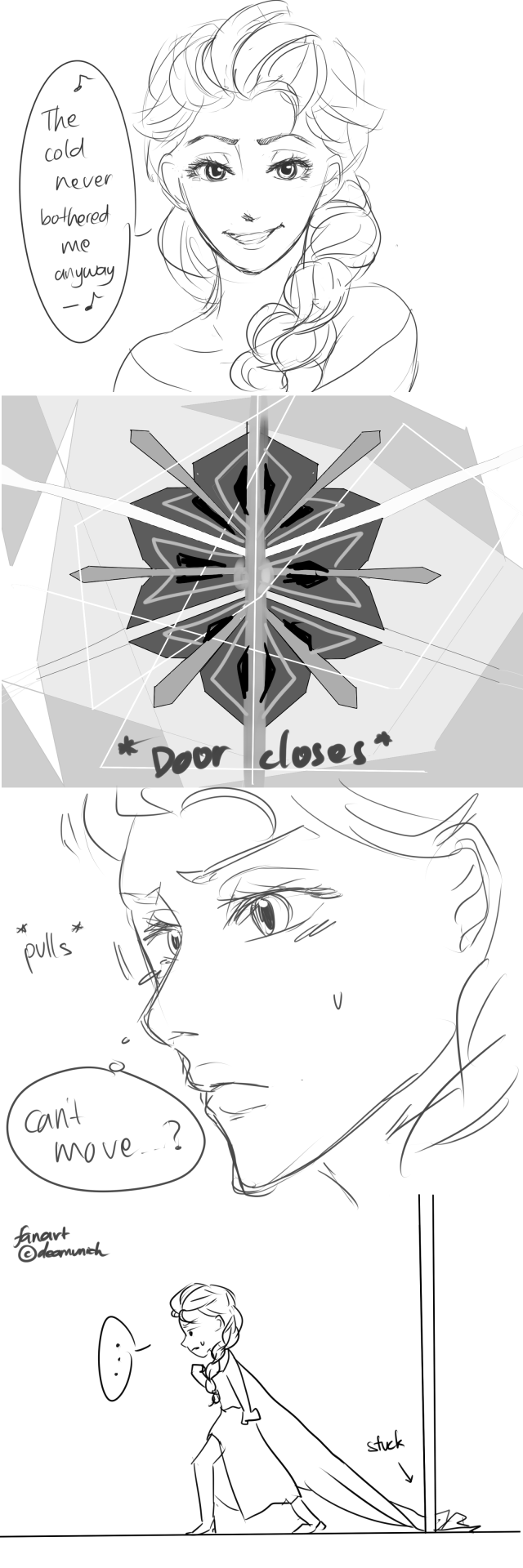 Fan-arts de La Reine des Neiges (trouvés sur internet) - Page 10 Tumblr_n1rq0oGSxM1skb665o1_1280