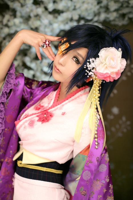 Gintama cosplay Tumblr_lo1jiw6vkf1qbo448o1_500