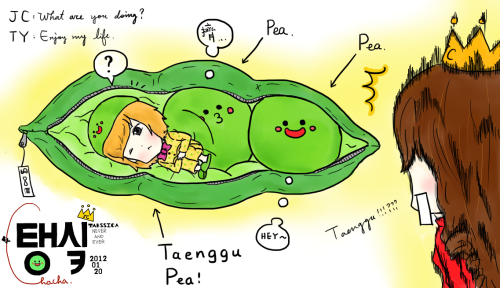 [PICS]TaengSic - Chibi TaengPeas  Tumblr_lydpkfSfh61qjsyefo1_500