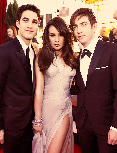 El cast de glee en SAG awards Tumblr_lyl65jJFD71qapg62o1_500