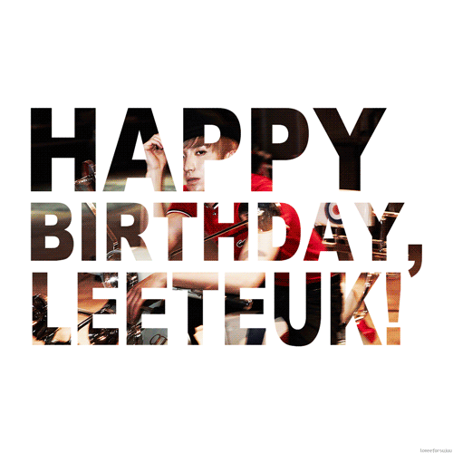 Happy Birthday Lee teuk :’)  Tumblr_m6gru6O0Av1r7c02ko1_500