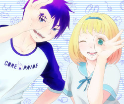 [Ani Pic] Couple Rin x Shiemi (Ao no Exorcist) Tumblr_m6vorxilmI1ruv9hwo1_250