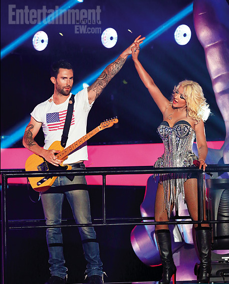 Nueva foto de The VOICE Christina y Adam Tumblr_m7tympfL8w1qkcr2eo1_500