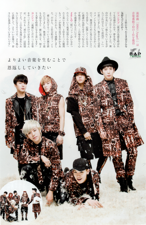 ٍSCANz| صور B.A.P في مجلة Haru Hana اليابانية ~ Tumblr_n2txqfYpYs1rnkj5ho1_500