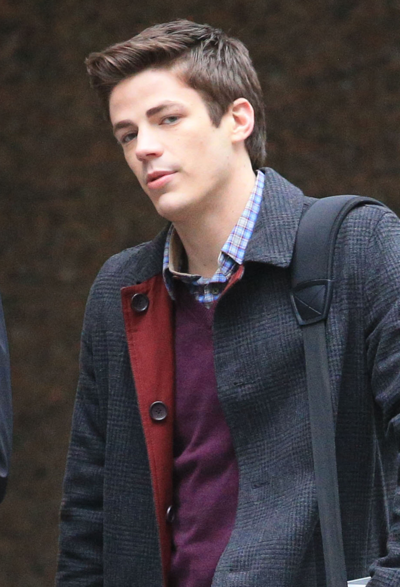 Grant Gustin en el set de "The Flash" Tumblr_n2uyefuQmh1r4ezfzo6_1280