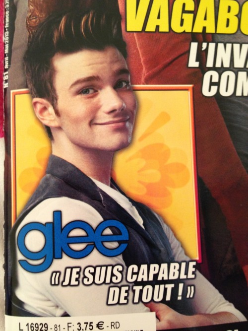 Chris Colfer Appreciation Thread!--part 5 - Page 35 Tumblr_mmueztgwxD1rk3byjo1_500