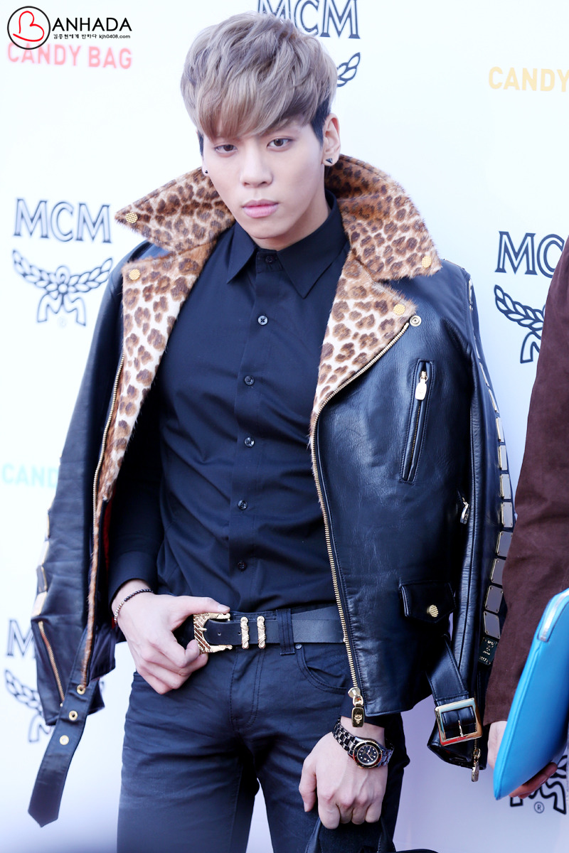  130329 Jonghyun @ MCM Candy Bag Party Tumblr_mkl4i0bKJR1r36tcgo1_1280