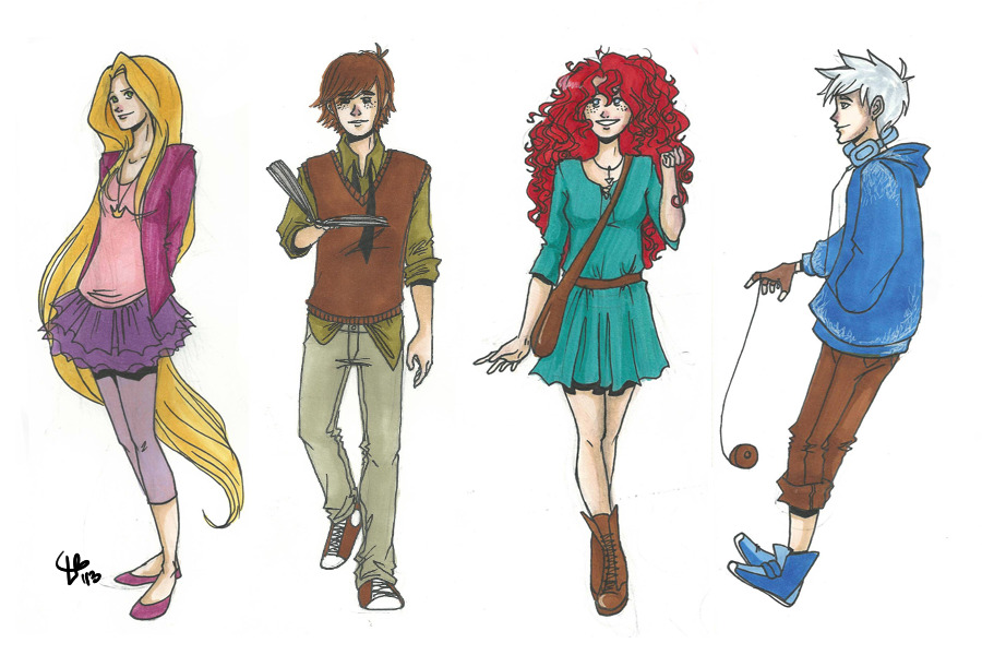 (Fan art) Merida, Rapunzel, Jack et Hiccup - The Big Four - Page 21 Tumblr_mgkvypuhxx1r4l317o1_1280