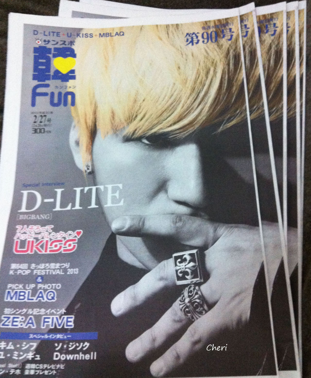 [20/2/13][Pho] Daesung trên các tạp chí Josei Jishin, CUT, KanFun, Weekly TV guide Tumblr_mihn58p3UC1rz41qwo1_1280