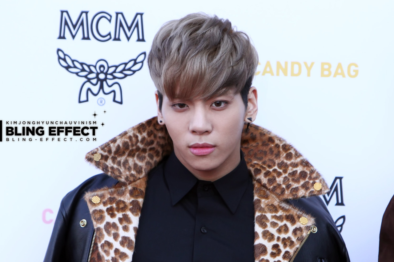  130329 Jonghyun @ MCM Candy Bag Party Tumblr_mknb56NFGt1r36tcgo1_1280