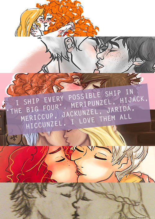 (Fan art) Merida, Rapunzel, Jack et Hiccup - The Big Four - Page 16 Tumblr_mo5sag4eJd1r3w9fho1_500