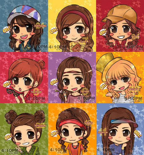 [PICS] Tổng hợp các hình vẽ SNSD Chibi trong Oh của Cuppy Tumblr_l8bxwuwINL1qbbit0o1_500