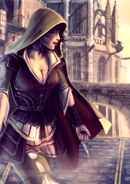 Assassin's Creed [Serah - Cloud - Sephiroth] Tumblr_lhvo0fVUYl1qblk80o1_500