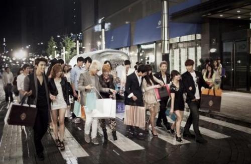 [29/08] 2PM & Miss A: ensemble pour une publicité! Tumblr_lqodec8oDd1qf1ango1_500