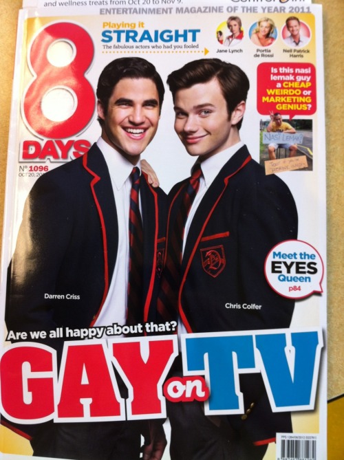 Klaine portada revista "8 Days" Tumblr_lt7k3eoUC71r1o9l6o1_500