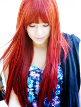 [PICS][GIFS]Update hình ảnh Tiffany’s red hair  Tumblr_m4nwapeSm81qj4we3o8_250